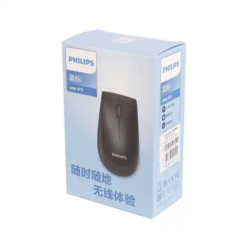 Philips Wireless Mouse SPK7317 Ergonomic Design 2.4GHz Sri Lanka@ido.lk