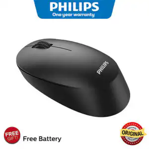 Philips Wireless Mouse SPK7317 Ergonomic Design 2.4GHz@ido.lk