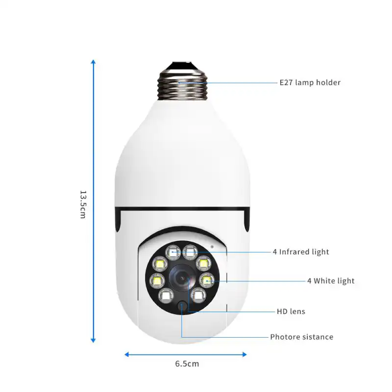 Bulb Smart WiFi PTZ Camera V380 Pro: Buy Bulb Smart WiFi PTZ Camera Best Price in Sri Lanka | ido.lk
