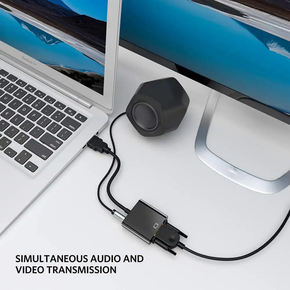 HDMI to VGA Converter with Audio Output: Buy Online at Best  Prices in Sri Lanka | ido.lk