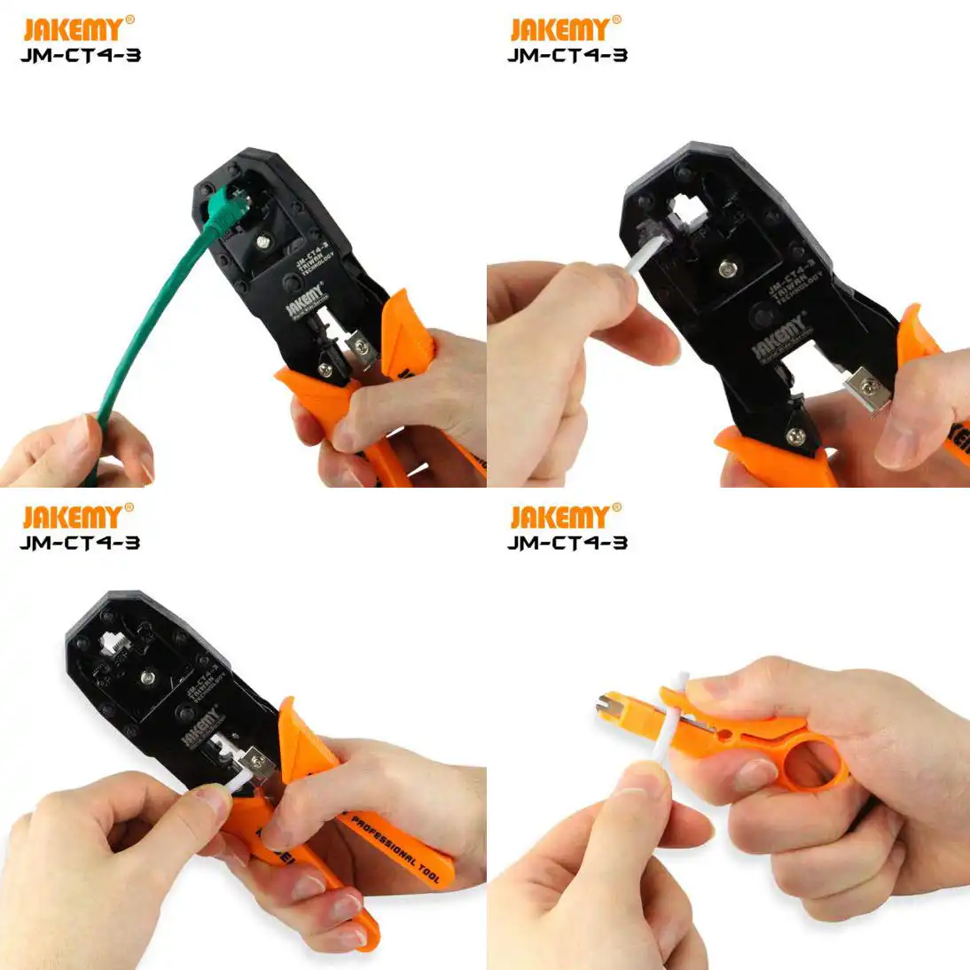 Cable Crimping Tool Jakemy JM-CT4-3: Buy Cable Crimping Tool Jakemy JM-CT4-3 Best Price in Sri Lanka | ido.lk