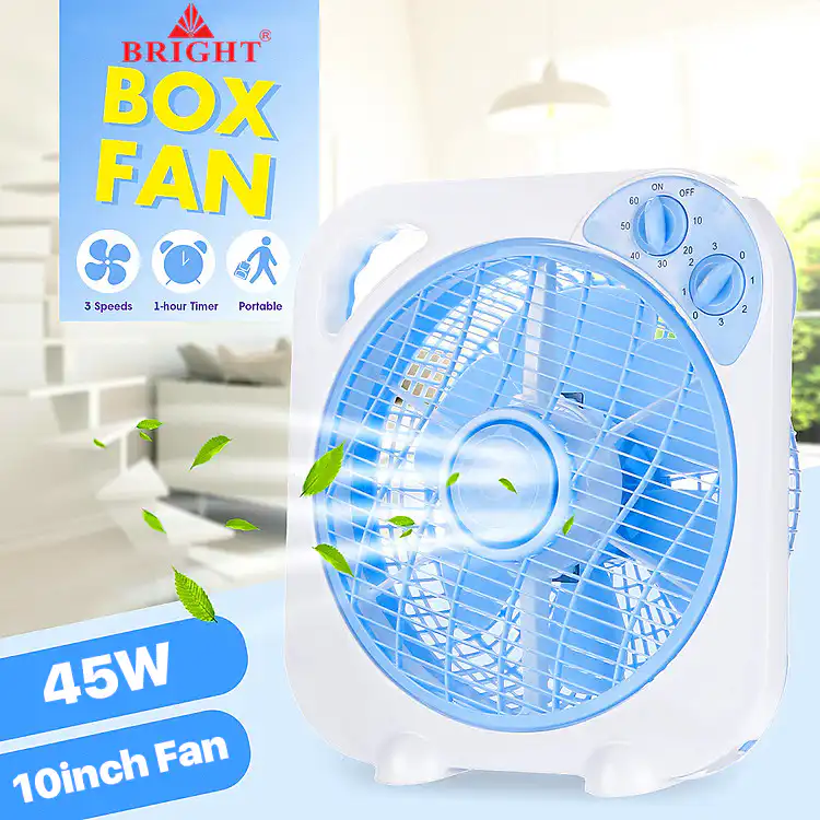 Bright 10inch Box Desk Fan with Timer: Buy Bright 10inch Box Desk Fan with Timer Best Price in Sri Lanka | ido.lk