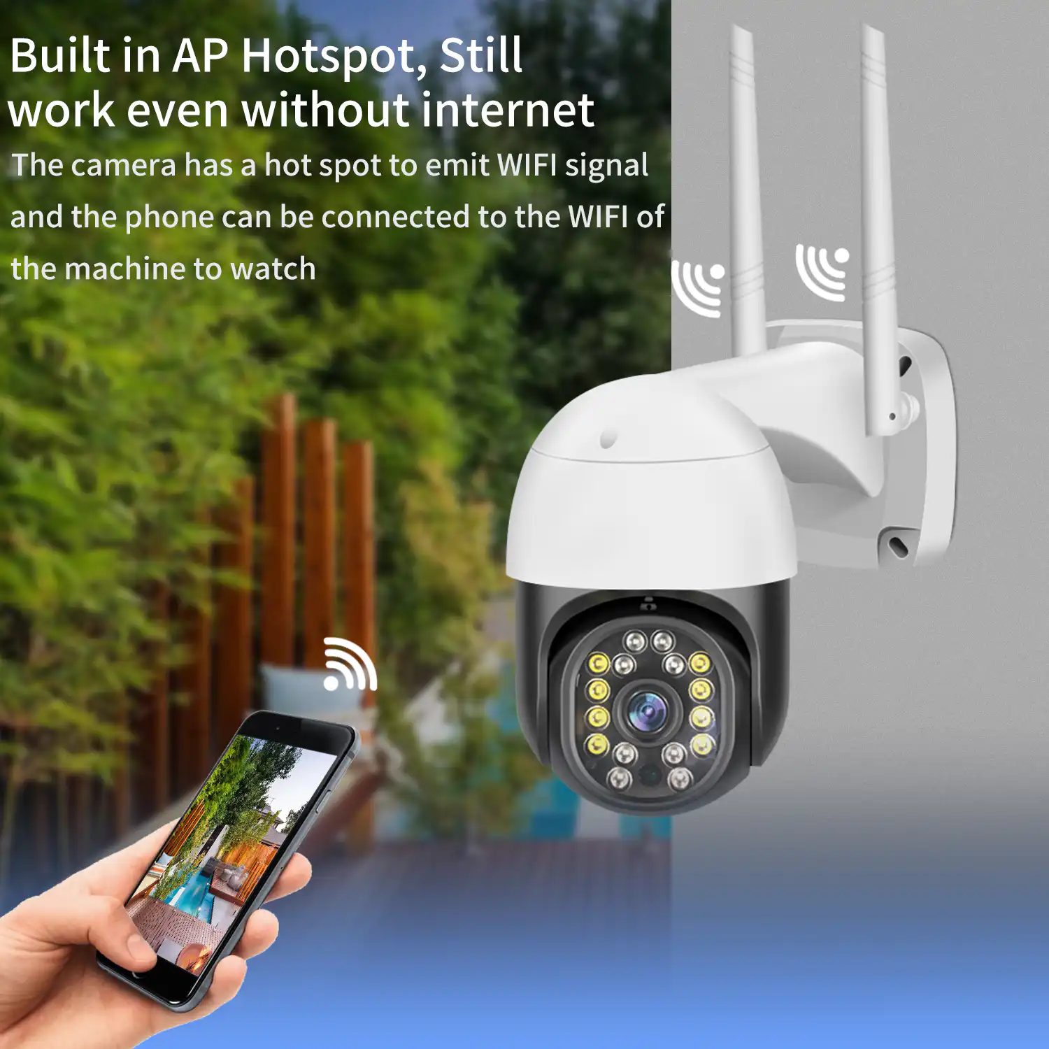 3MP PTZ WIFI Outdoor CCTV Camera V380 Pro: 3MP PTZ WIFI Outdoor CCTV Camera Best Price in Sri Lanka | ido.lk