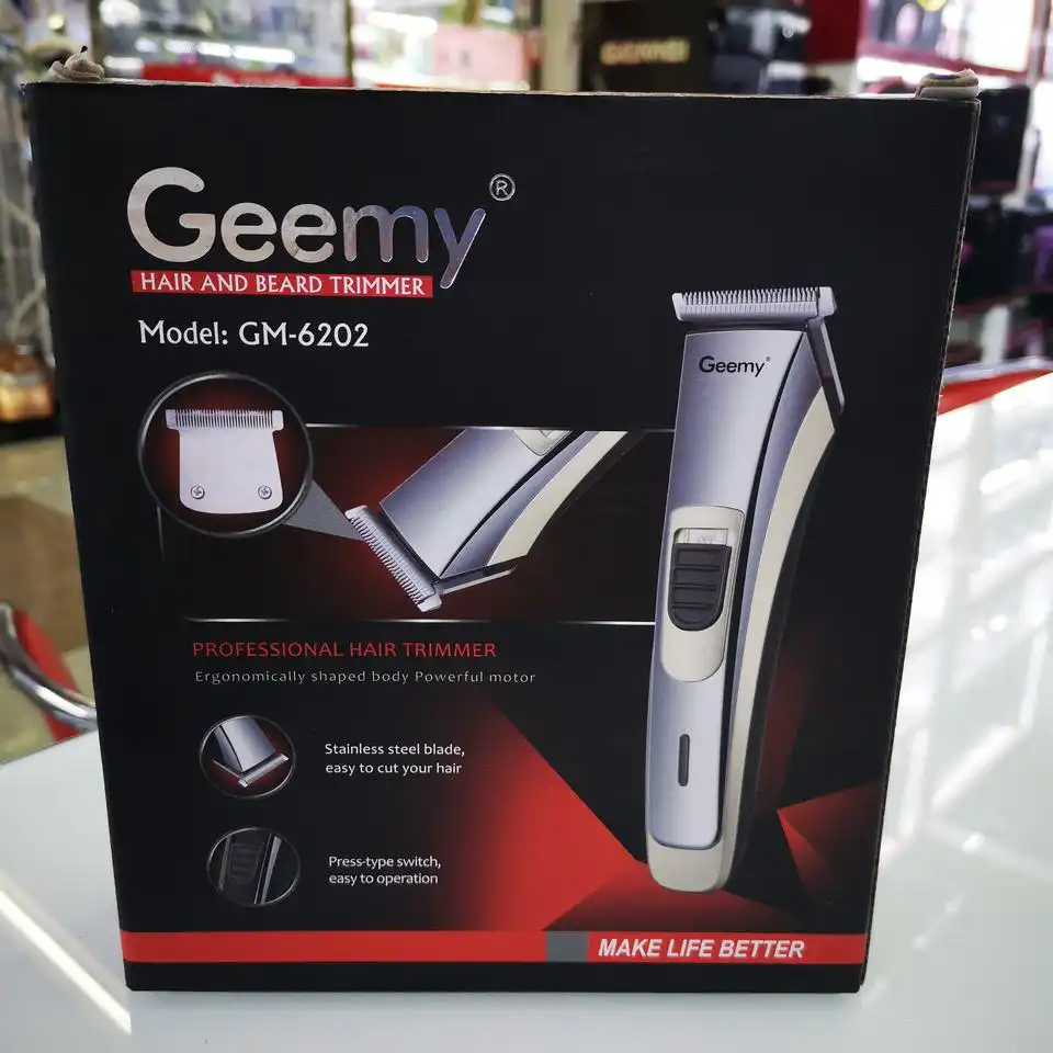 Professional Rechargeable Trimmer GEEMY GM 6202: Buy Rechargeable Trimmer GEEMY GM 6202 Best Price in Sri Lanka | ido.lk