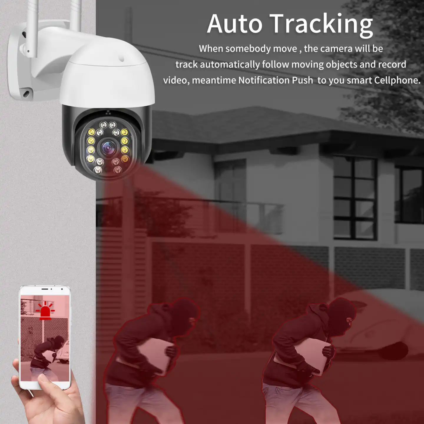 3MP PTZ WIFI Outdoor CCTV Camera V380 Pro: 3MP PTZ WIFI Outdoor CCTV Camera Best Price in Sri Lanka | ido.lk