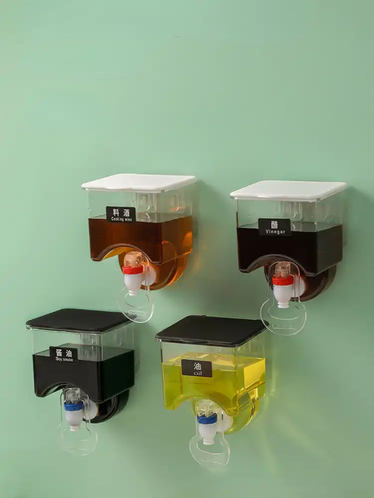 Wall Mounted Oil Dispenser Transparent Liquid Seasoning Tank: BuyWall Mounted Oil Dispenser Best Price in Sri Lanka | ido.lk