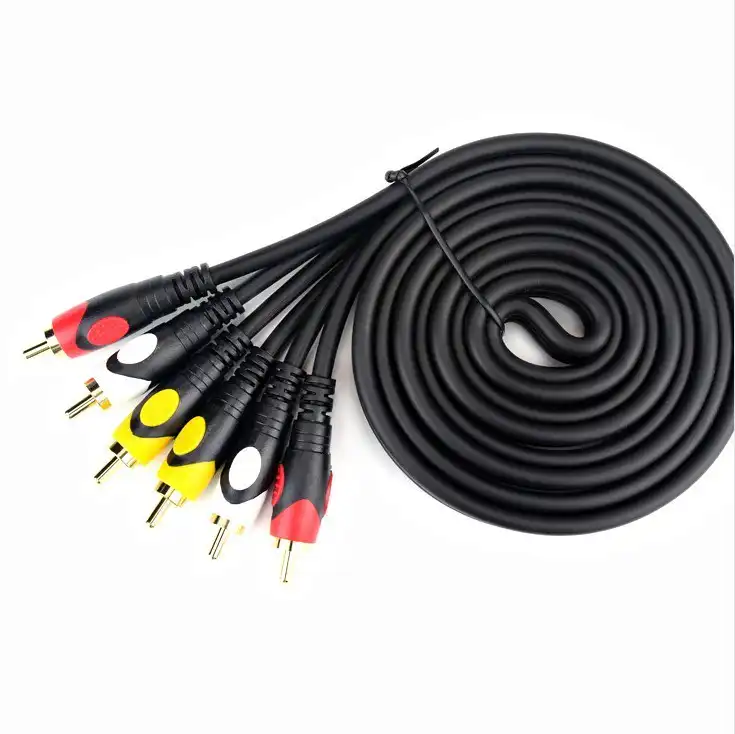 Premium Quality 3RCA Cable 1.8M: Buy Premium Quality 3RCA Cable 1.8M Best Price in Sri Lanka | ido.lk