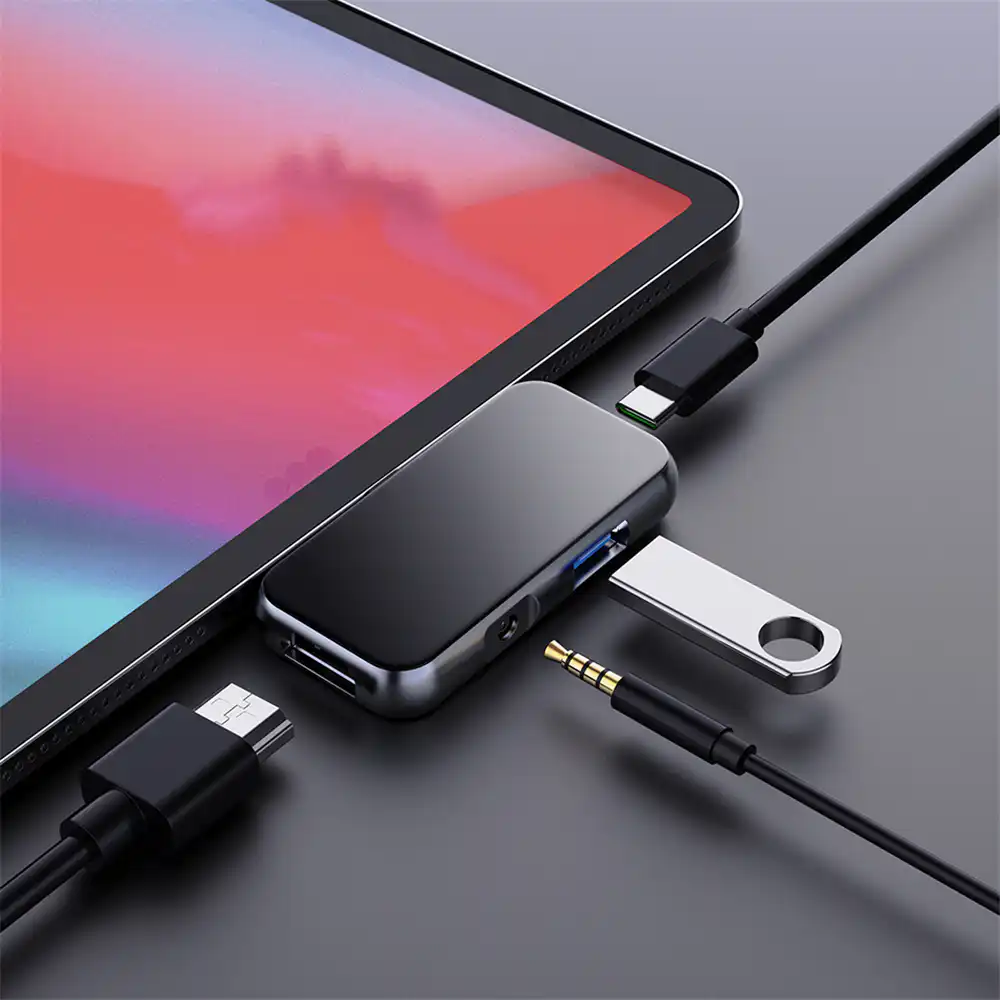 WIWU 4 in 1 USB C HUB – T5 Pro: Buy WIWU 4 in 1 USB C HUB – T5 Pro Best Price in Sri Lanka | ido.lk