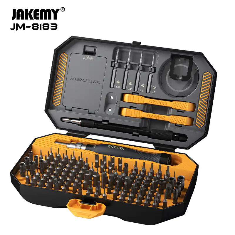 JAKEMY JM 8183 Screwdriver Set 145 in 1 Precision tool kit: Buy JAKEMY JM 8183 Screwdriver Set Best Price in Sri Lanka | ido.lk