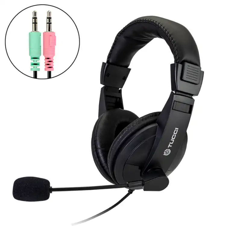 Stereo PC Gaming Headset with Microphone TUCCI TC-L750MV: Stereo PC Gaming Headset Best Price in Sri Lanka | ido.lk