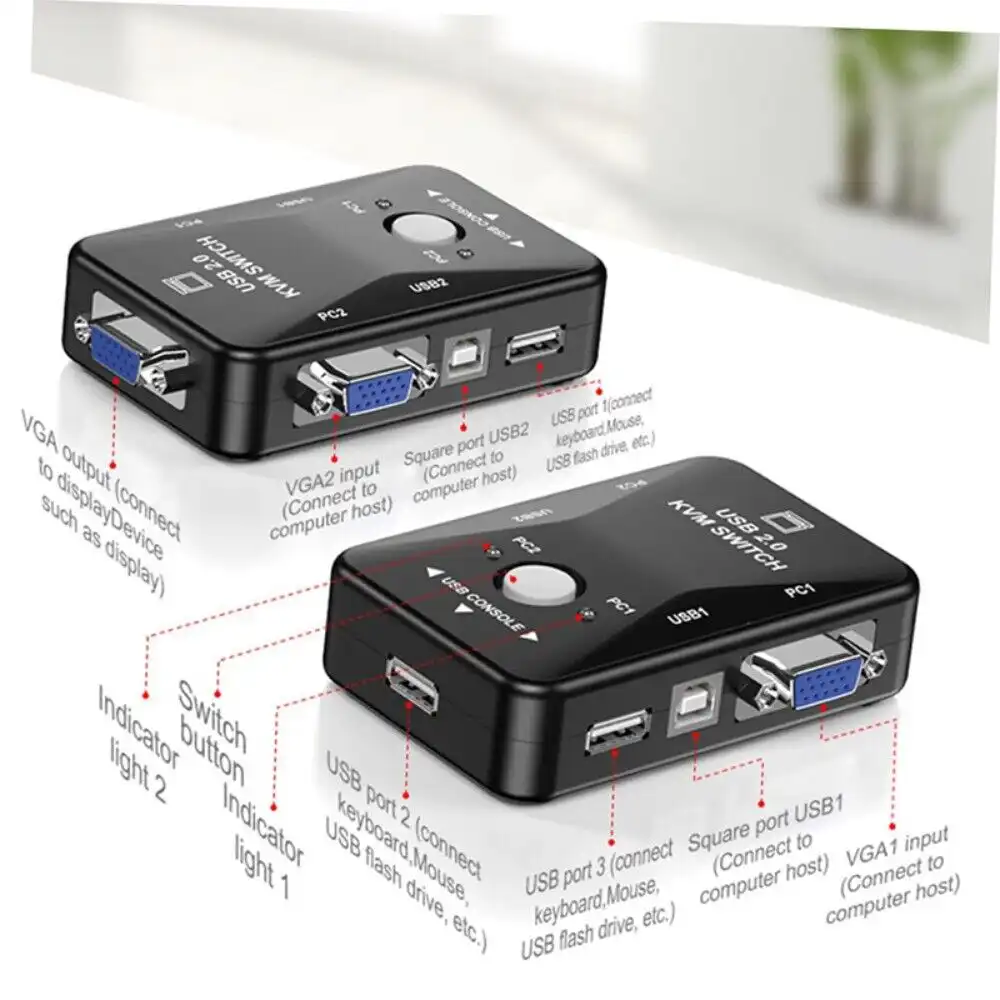 2 Port USB Manual KVM Switch: Buy 2 Port USB Manual KVM Switch Best Price in Sri Lanka | ido.lk
