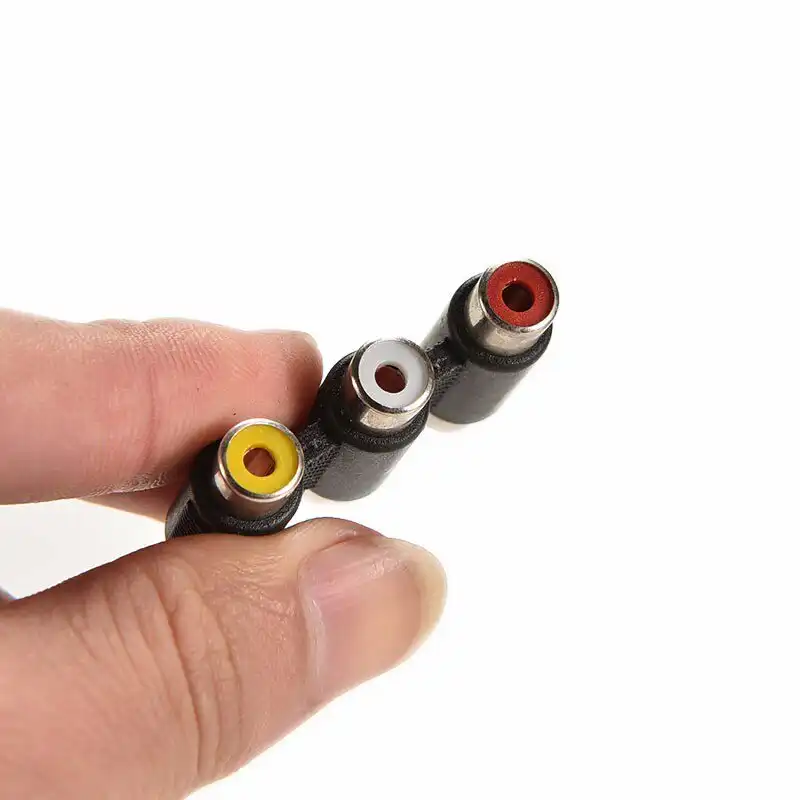 3 RCA AV Connector Female to Female RCA Jointer: Buy 3 RCA Connector Female to Female Best Price in Sri lanka | ido.lk