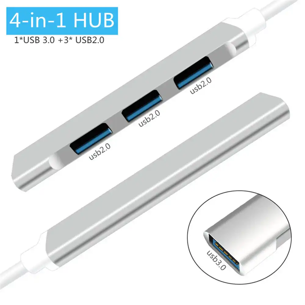 USB C Hub 4 Port 3.0 Type C USB Multi-Port Hub: Buy USB C Hub 4 Port Best Price in Sri Lanka | ido.lk