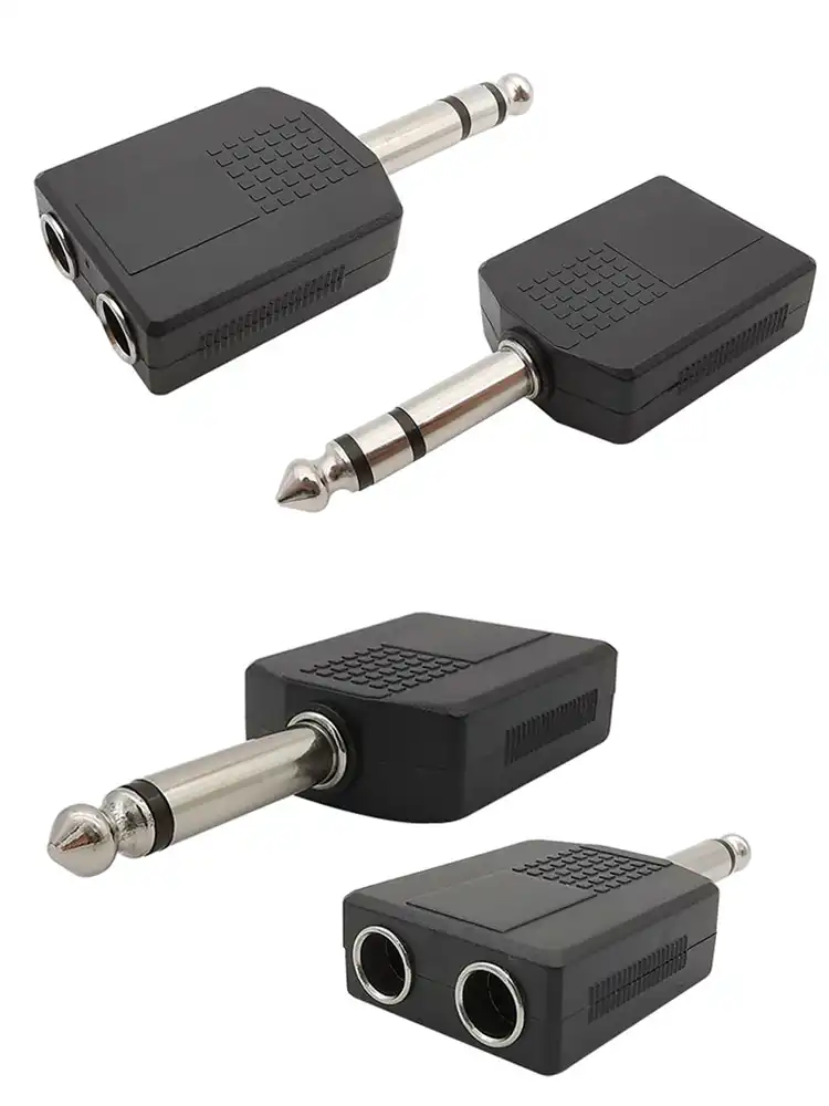6.5mm Mic Stereo Jack Male to Double 6.35mm Female Y Splitter: Buy 6.5mm Mic Stereo Jack Male to Double 6.35mm Female Y Splitter Best Price in Sri lanka | ido.lk