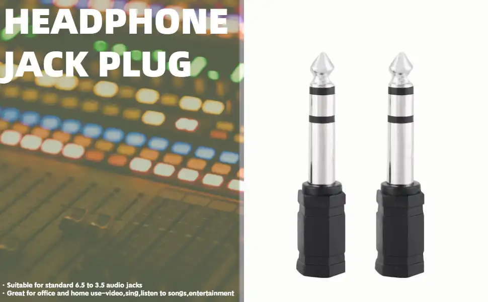 6.35mm Audio Stereo Plug to 3.5mm Jack Adapter: Buy 6.35mm Audio Stereo Plug to 3.5mm Jack Adapter Best Price in Sri Lanka | ido.lk