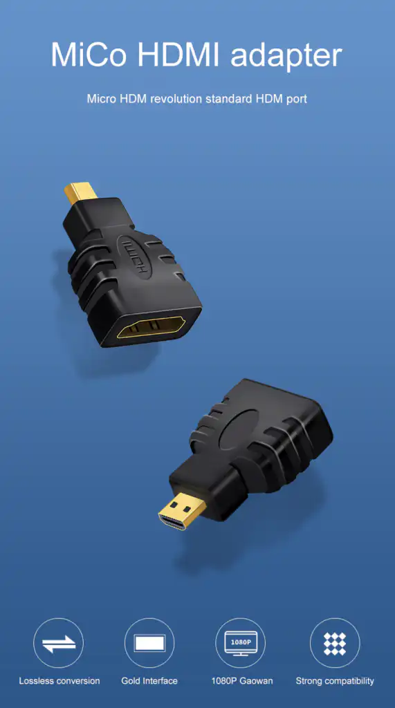 Micro HDMI to HDMI Converter Adapter: Buy Micro HDMI to HDMI Converter Best Price in Sri Lanka | ido.lk