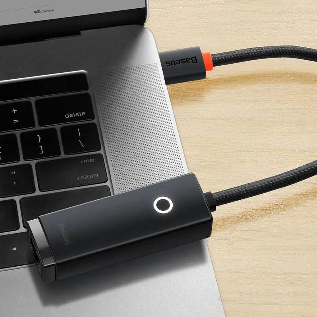 Baseus USB Ethernet Adapter 1000Mbps GIGABIT Lite Series: Buy Baseus USB Ethernet Adapter 1000Mbps Best Price in Sri Lanka | ido.lk
