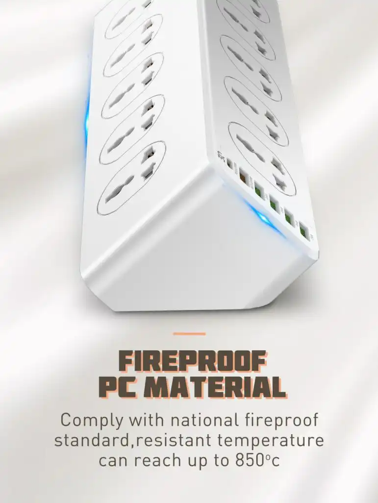 LDNIO Power Extension 10 Socket TYPE-C PD QC3.0 6 USB PORTS: Buy LDNIO Power Extension 10 Socket Best Price in Sri Lanka | ido.lk