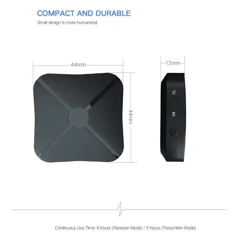 2 in 1 Wireless Audio Transmitter Receiver: 2 in 1 Wireless Audio Transmitter Receiver Best Price in Sri Lanka | ido.lk
