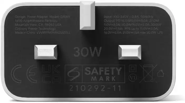 Google 30W USB C Charger UK 3 Pin: Buy Google 30W USB C Charger UK 3 Pin Best Price in Sri Lanka | ido.lk