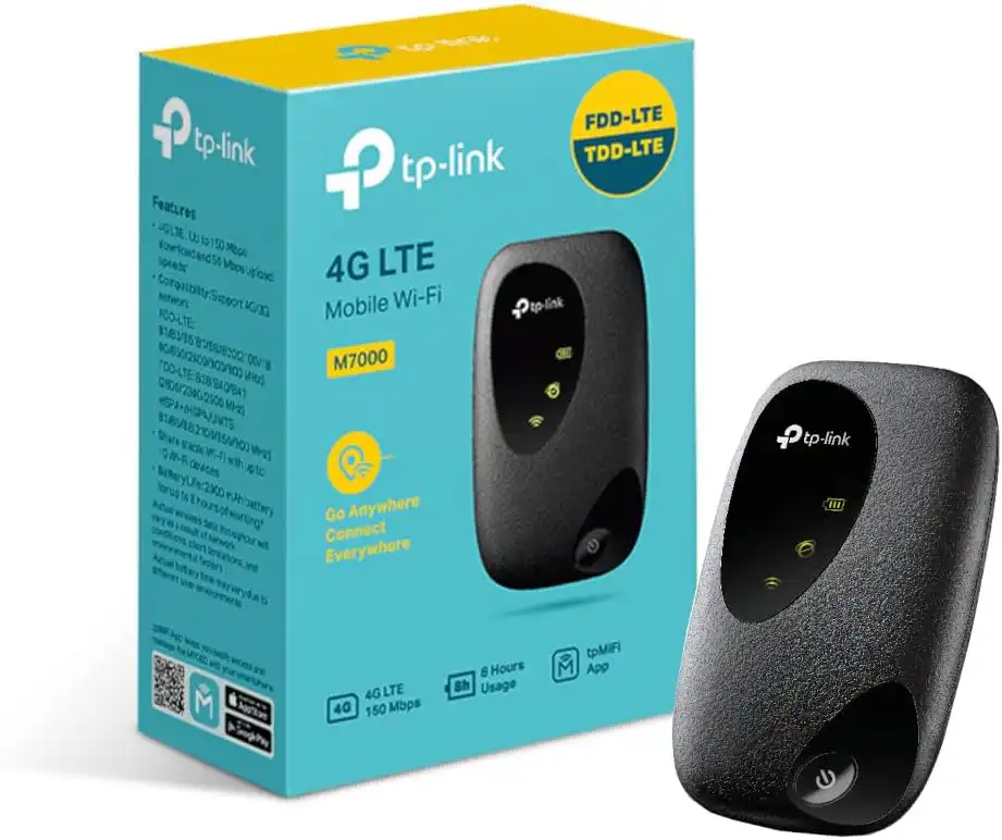 TP-Link 4G LTE Mobile Wi-Fi Router M7000: Buy TP-Link 4G LTE Mobile Wi-Fi Router M7000 Best Price in Sri Lanka | ido.lk