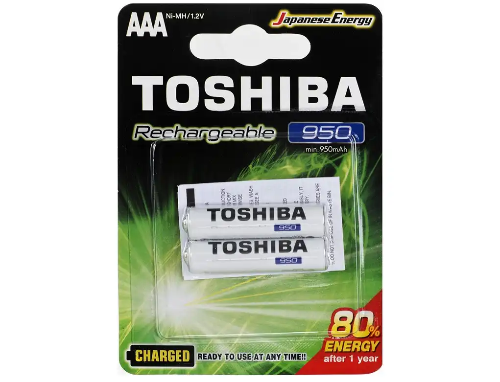 Toshiba Rechargeable Battery AAA 2Pcs 950mAh: Buy Toshiba Rechargeable Battery AAA 2Pcs 950mAh Best Price in Sri Lanka | ido.lk