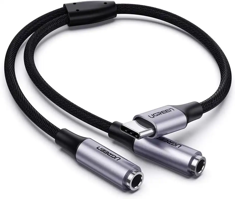 USB C Male to 3.5mm 2 Female Audio Splitter: Buy USB C Male to 3.5mm 2 Female Audio Splitter Best Price in Sri Lanka | ido.lk
