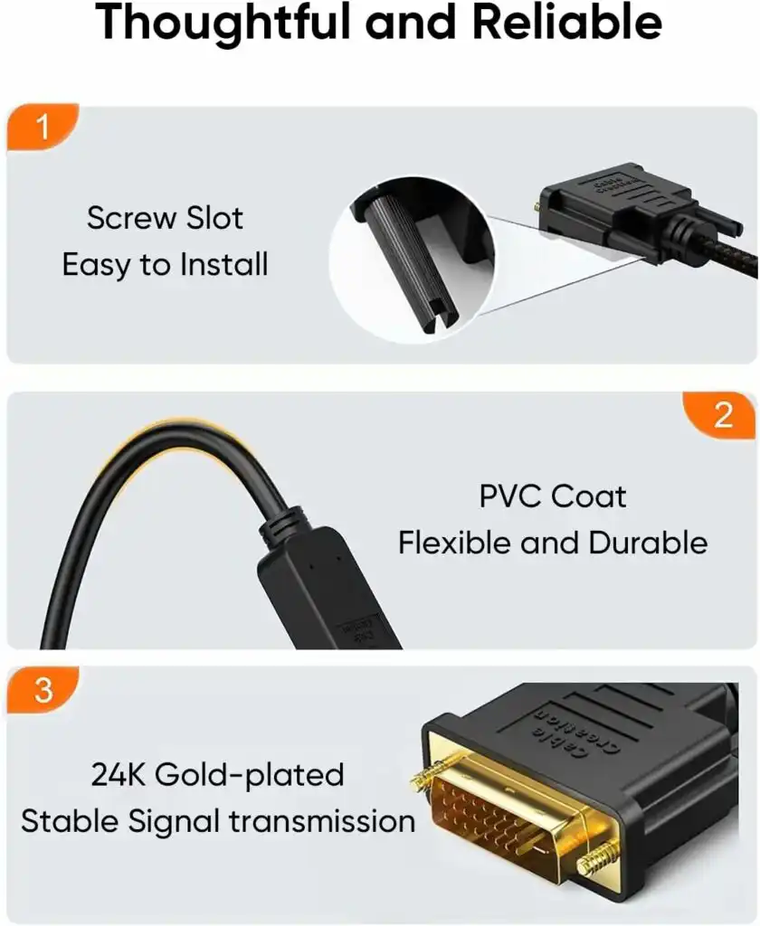 HDMI Female to DVI D Male 24+1 Converter Cable: HDMI Female to DVI D Male 24+1 Converter Cable Best Price in Sri Lanka | ido.lk