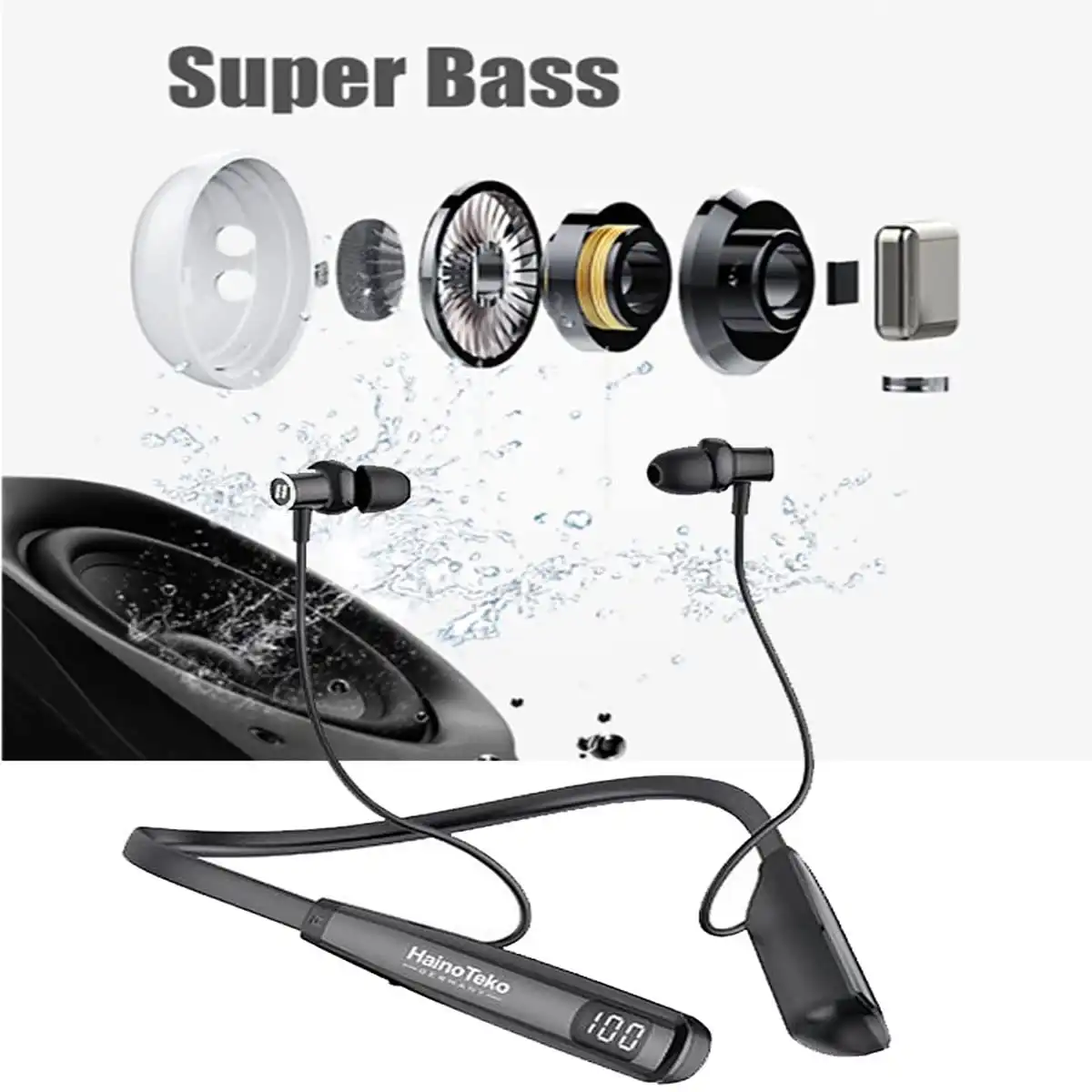 Haino Teko HN 80 Bluetooth Neckband: Buy Haino Teko HN 80 Bluetooth Neckband Best Price in Sri Lanka | ido.lk