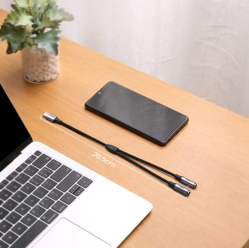 USB C Male to 3.5mm 2 Female Audio Splitter: Buy USB C Male to 3.5mm 2 Female Audio Splitter Best Price in Sri Lanka | ido.lk