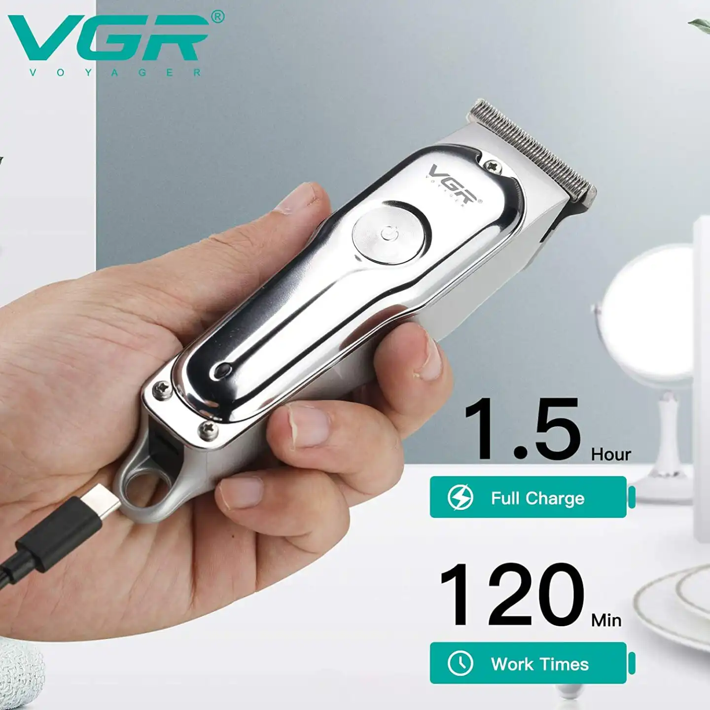 VGR V-071 Cordless Professional Hair Clipper: Buy VGR V-071 Cordless Professional Hair Clipper Best Price in Sri Lanka | ido.lk