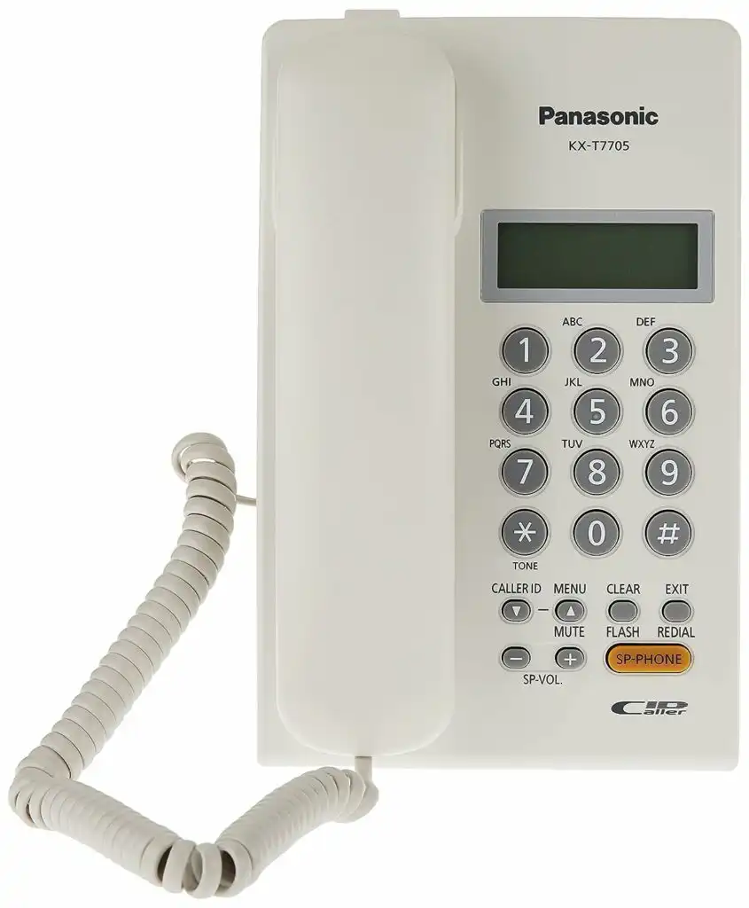 Panasonic Corded Landline Telephone KX-T7705SX: Buy Panasonic Corded Landline Telephone Best Price in Sri Lanka | ido.lK