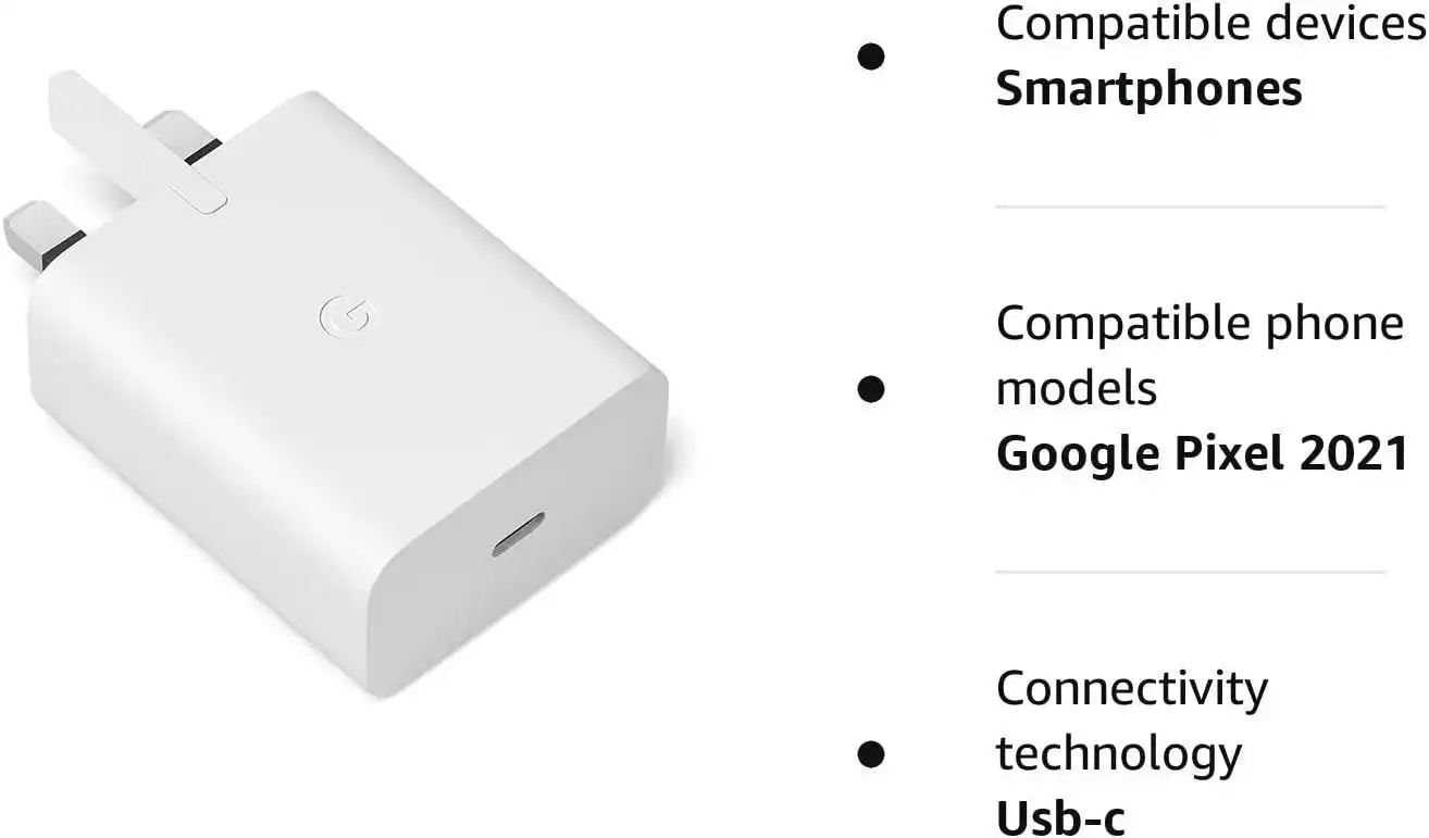 Google 30W USB C Charger UK 3 Pin: Buy Google 30W USB C Charger UK 3 Pin Best Price in Sri Lanka | ido.lk
