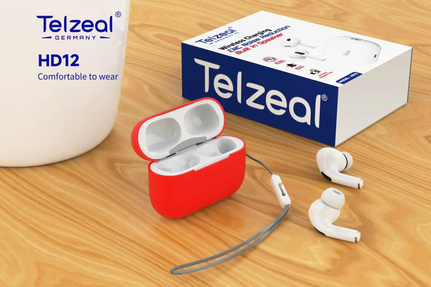 Telzeal HD12 Wireless Bluetooth Earbuds: Buy Telzeal HD12 Wireless Bluetooth Earbuds Best Price in Sri Lanka | ido.lk