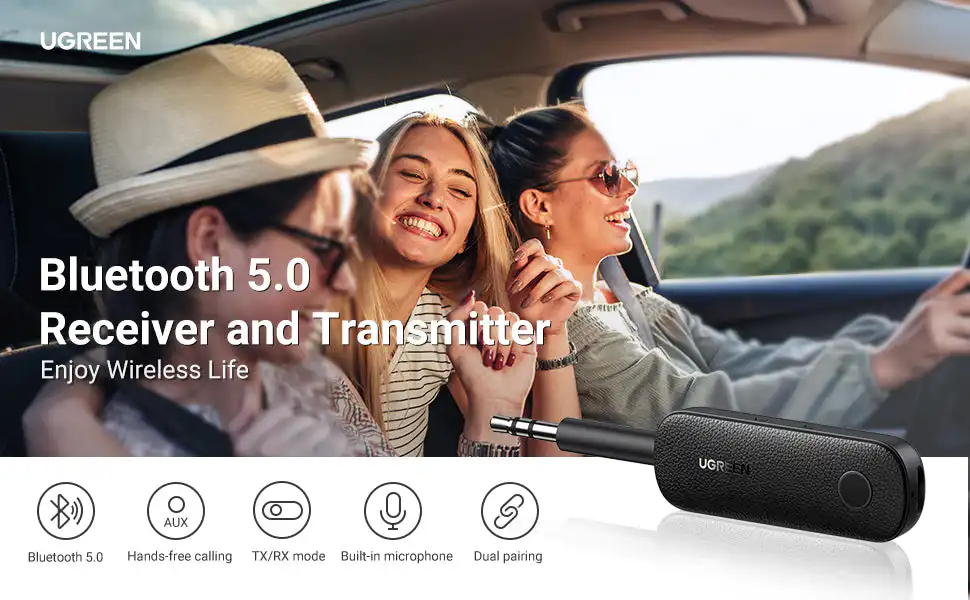 UGREEN Bluetooth 5.0 Transmitter and Receiver: Buy UGREEN Bluetooth 5.0 Transmitter and Receiver Best Price in Sri Lanka | ido.lk