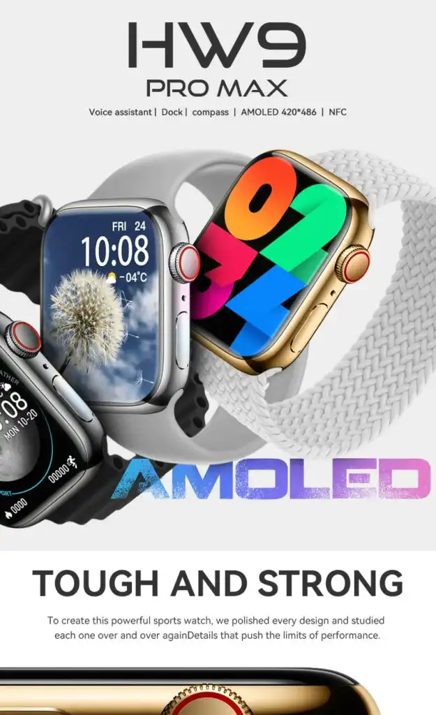 Hw9 Pro Max Smartwatch AMOLED Screen: Buy Hw9 Pro Max Smartwatch AMOLED Screen Best Price in Sri Lanka | ido.lk