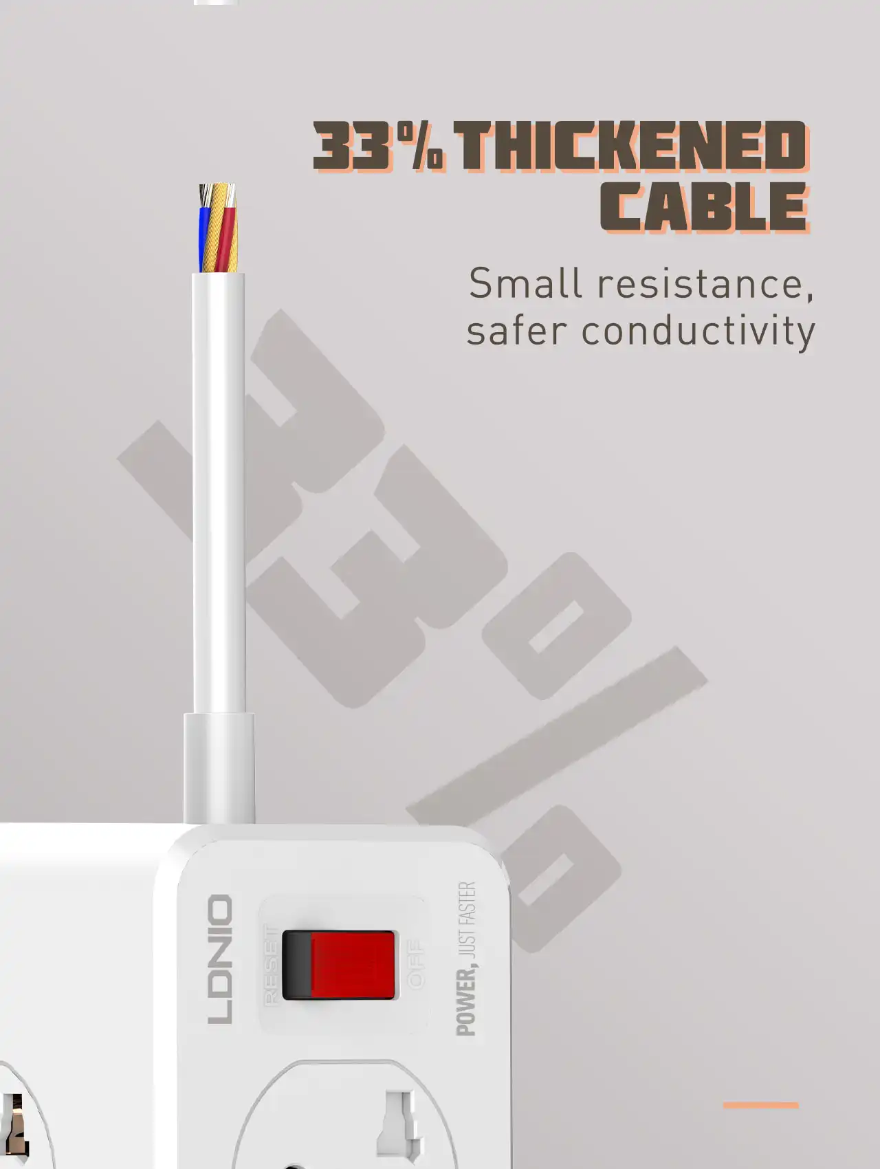 LDNIO Power Extension 10 Socket TYPE-C PD QC3.0 6 USB PORTS: Buy LDNIO Power Extension 10 Socket Best Price in Sri Lanka | ido.lk