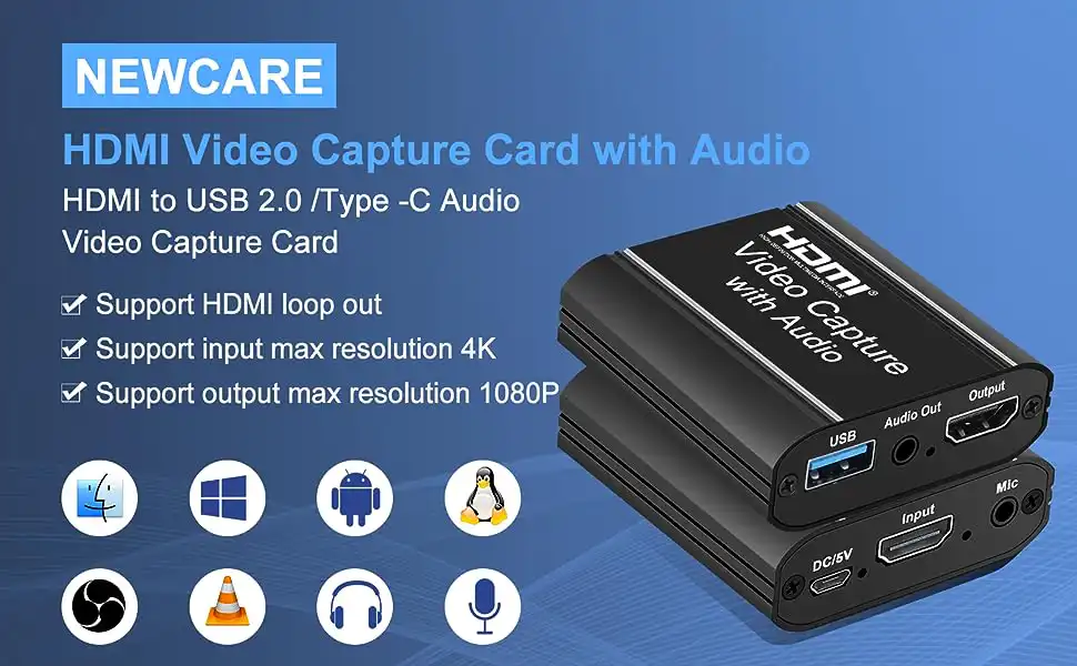 HDMI Video Capture Card with Audio and Loop-Out: Buy HDMI Video Capture Card with Audio Best Price in Sri Lanka | ido.lk