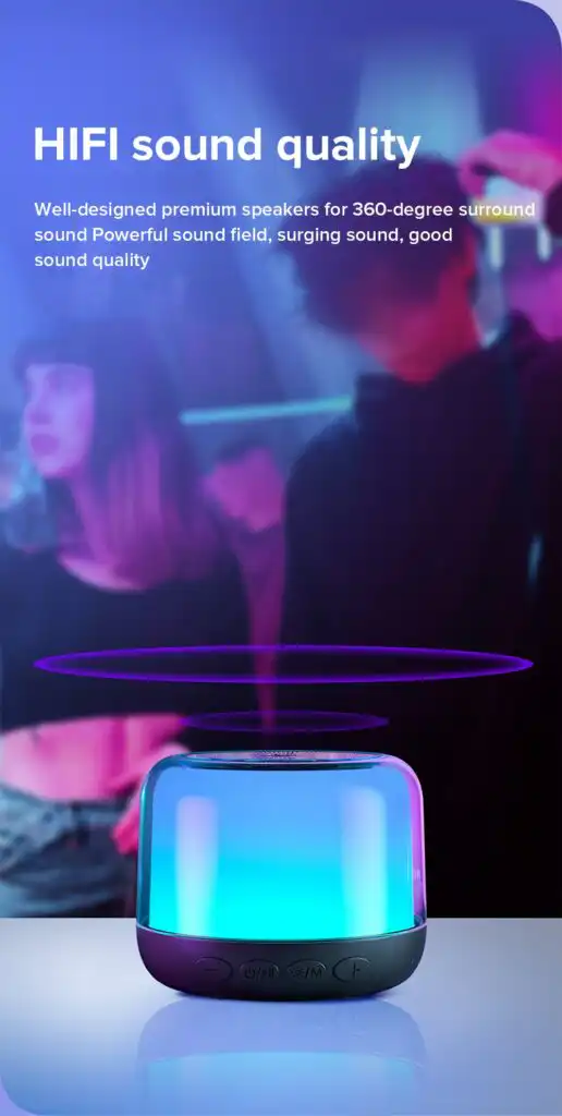Joyroom Bluetooth Wireless Speaker JR-ML03 with RGB Light: Buy Joyroom Bluetooth Wireless Speaker in Sri Lanka | ido.lk