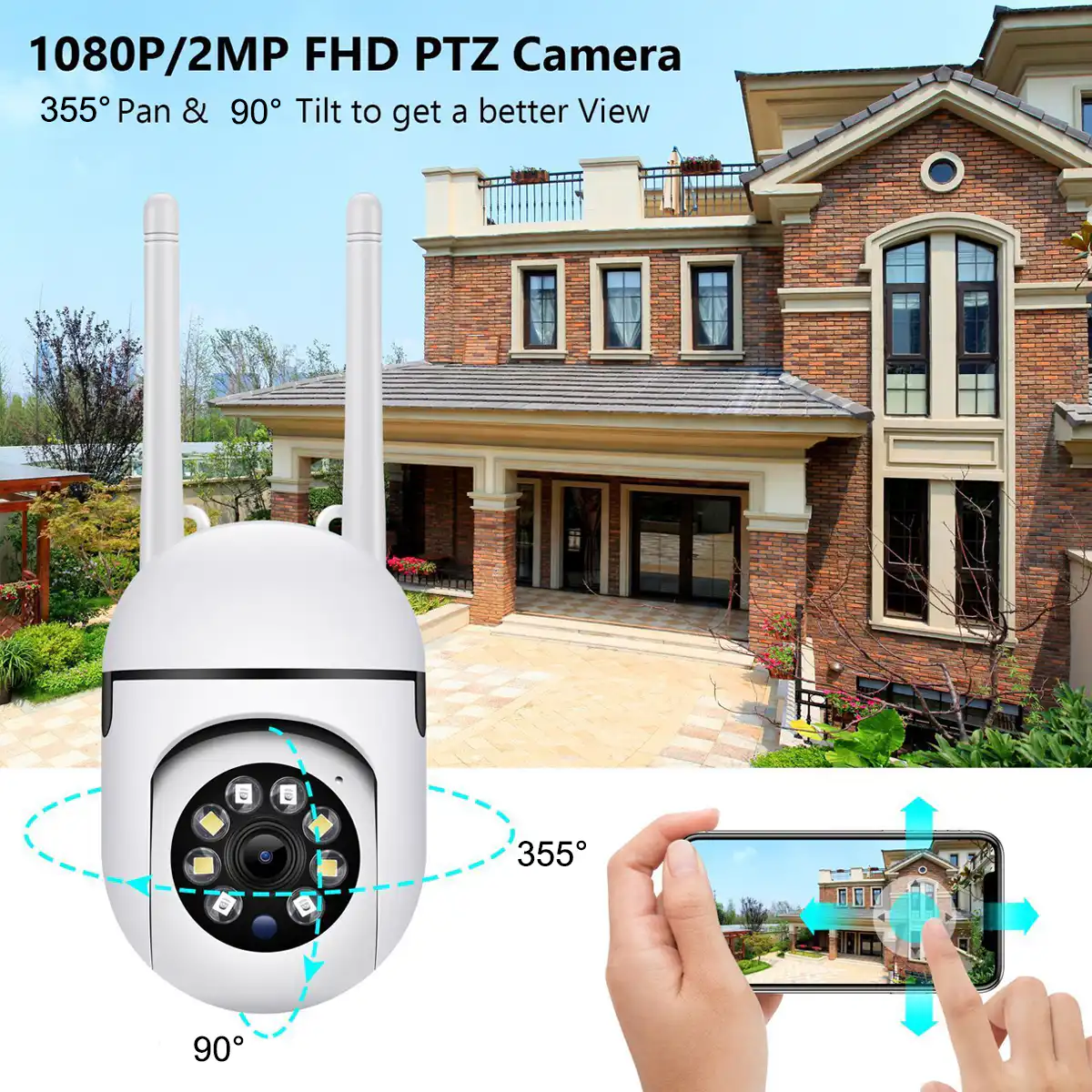 V380 Pro HD Wireless IP Camera Indoor Surveillance Cam: Buy V380 Pro HD Wireless IP Camera in Sri Lanka | ido.lk