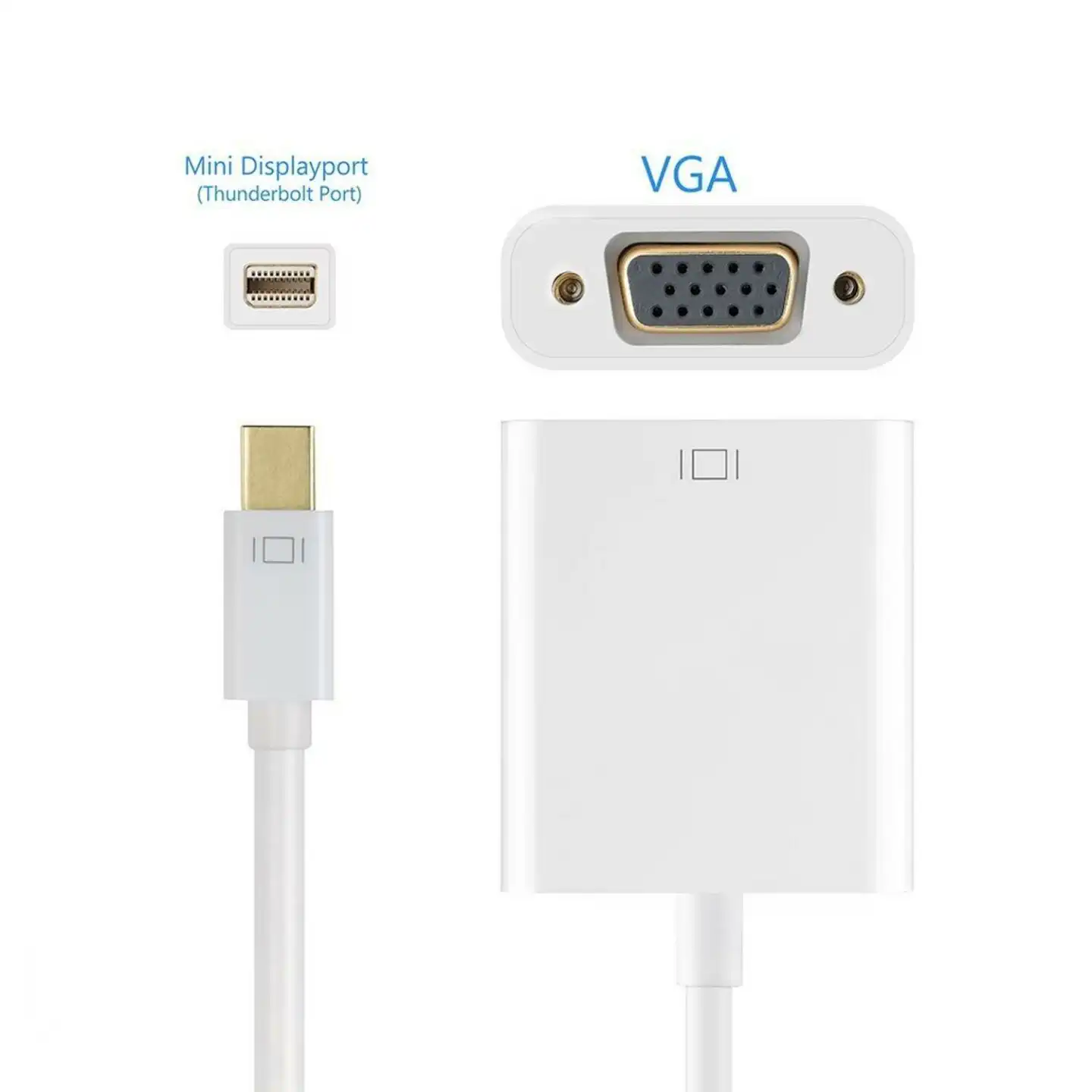 Mini DisplayPort to VGA Converter Adapter: Buy Mini DisplayPort to VGA Converter in Sri Lanka | ido.lk