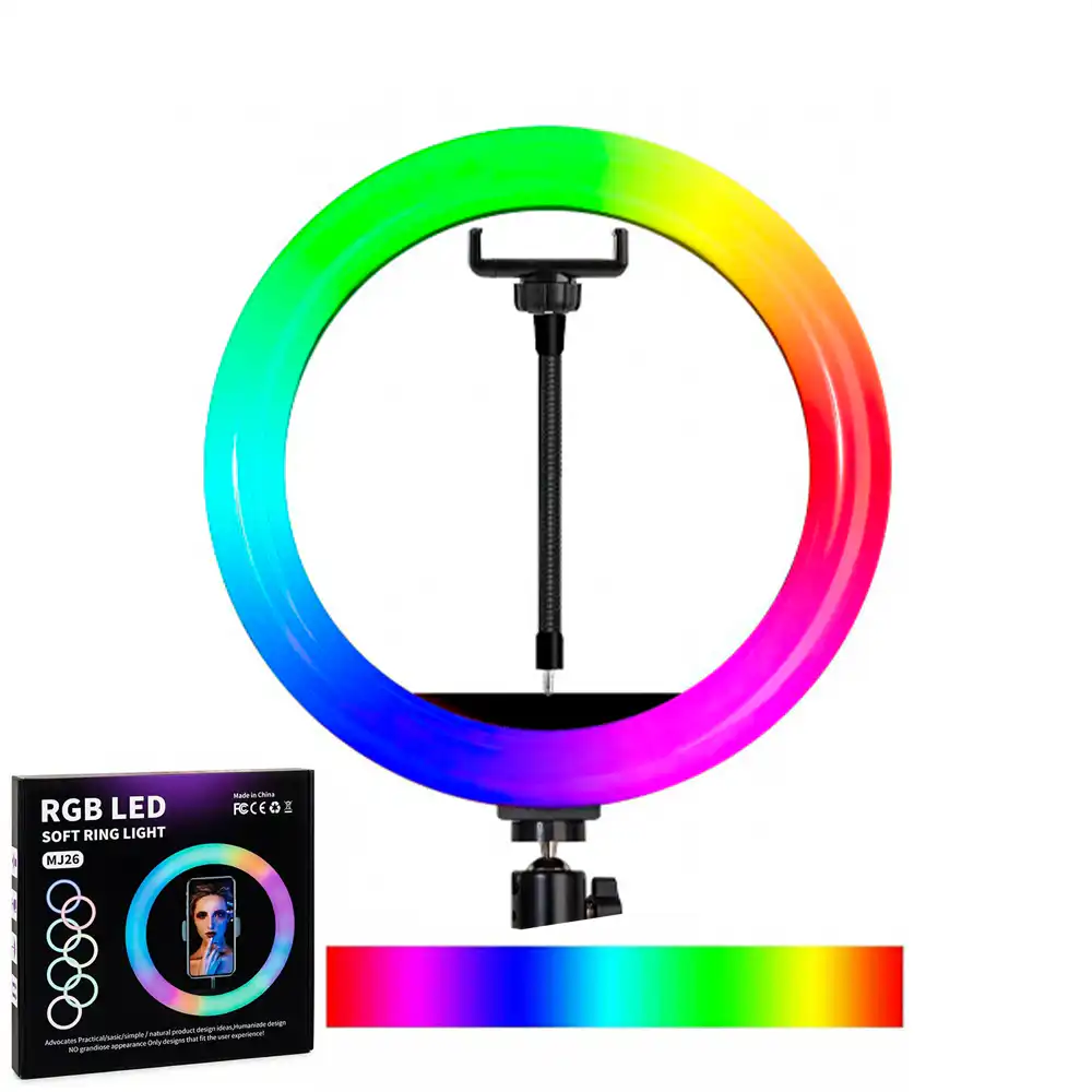 RGB Ring Light with Stand MJ26 LED Soft Light: Buy RGB Ring Light with Stand Best Price in Sri Lanka | ido.lk