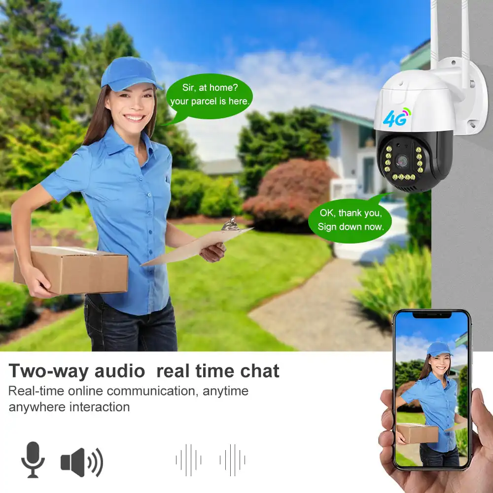 4G SIM CCTV PTZ Camera 3MP V380 Pro Outdoor Camera: Buy 4G SIM CCTV PTZ Camera Sri Lanka | ido.lk