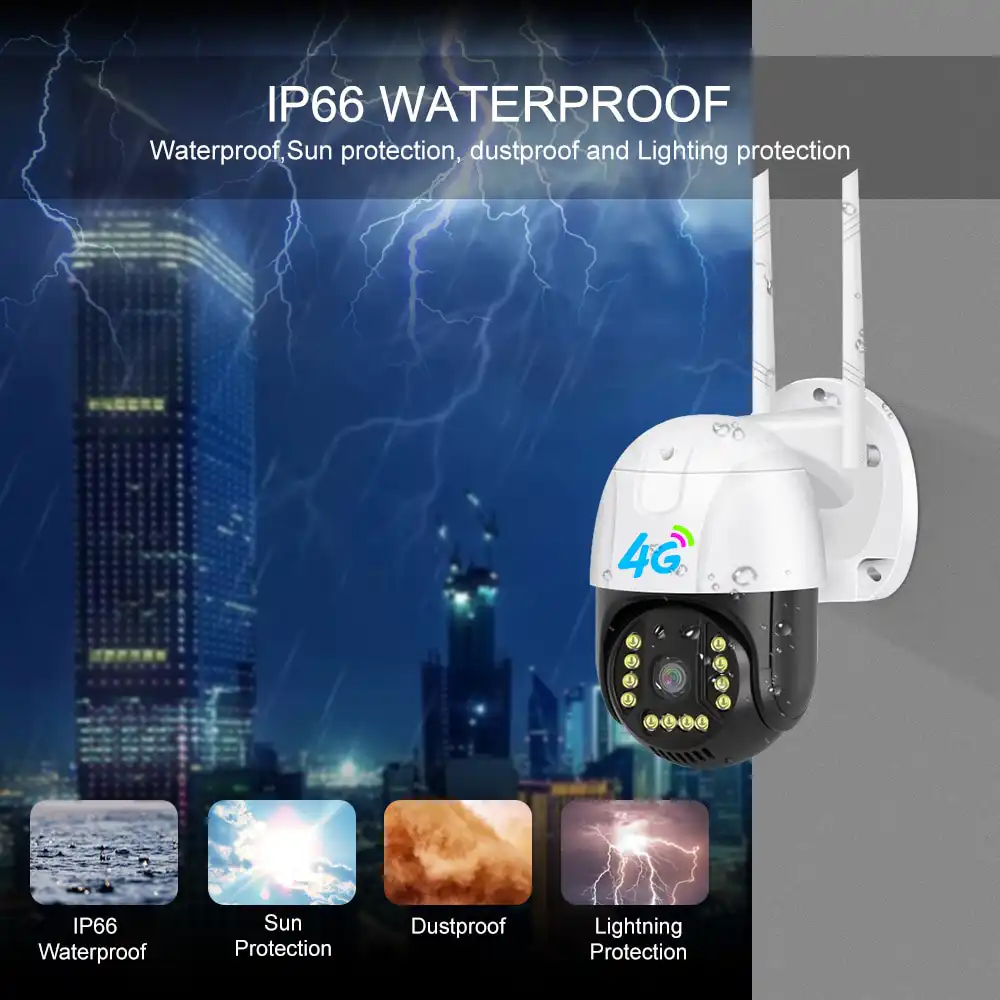 4G SIM CCTV PTZ Camera 3MP V380 Pro Outdoor Camera: Buy 4G SIM CCTV PTZ Camera Sri Lanka | ido.lk