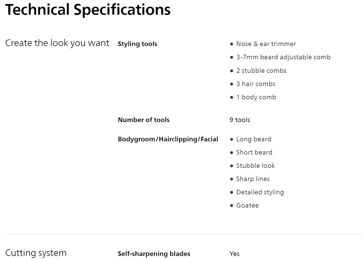 Philips 9 in 1 Trimmer Series 3000 Multi Grooming Kit MG3710/65: Philips 9 in 1 Trimmer Series 3000 in Sri Lanka | ido.lk