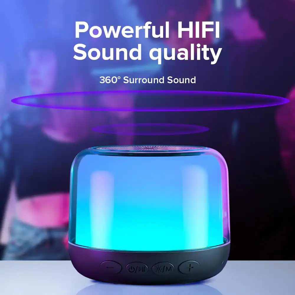 Joyroom Bluetooth Wireless Speaker JR-ML03 with RGB Light: Buy Joyroom Bluetooth Wireless Speaker in Sri Lanka | ido.lk