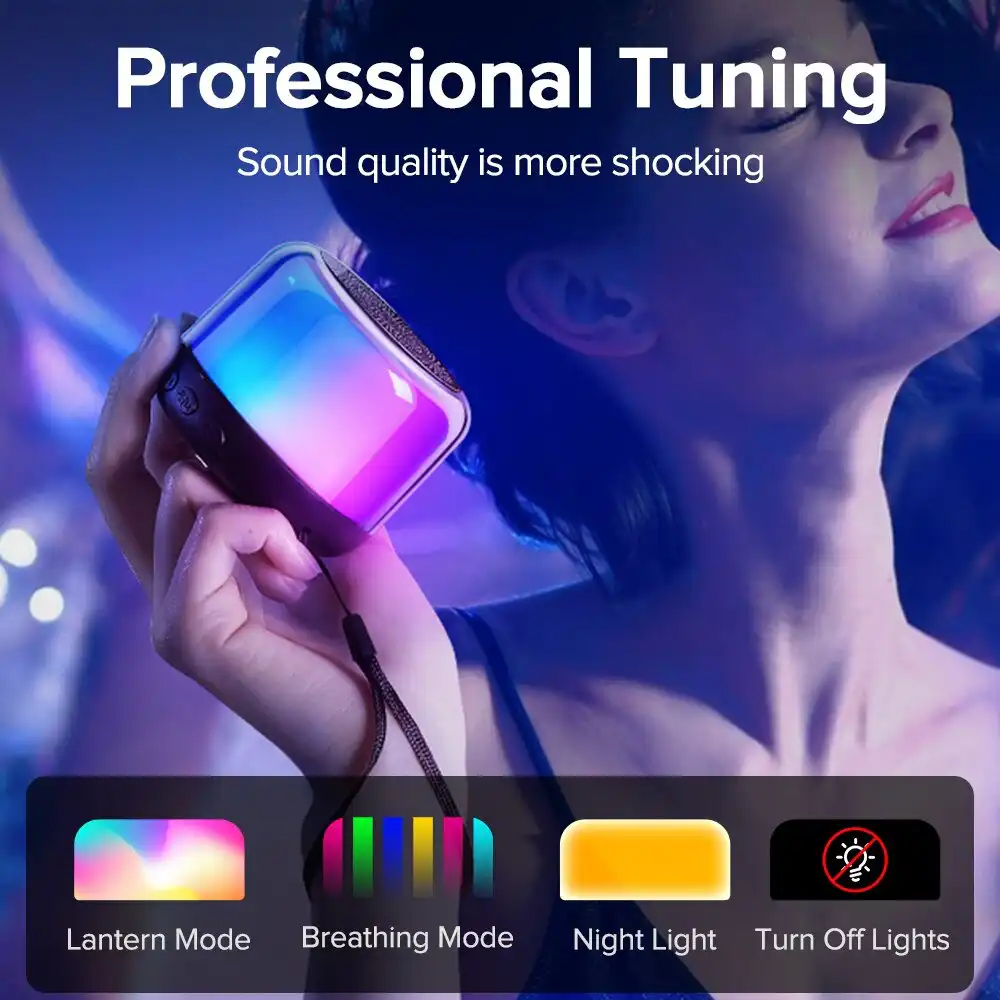 Joyroom Bluetooth Wireless Speaker JR-ML03 with RGB Light: Buy Joyroom Bluetooth Wireless Speaker in Sri Lanka | ido.lk