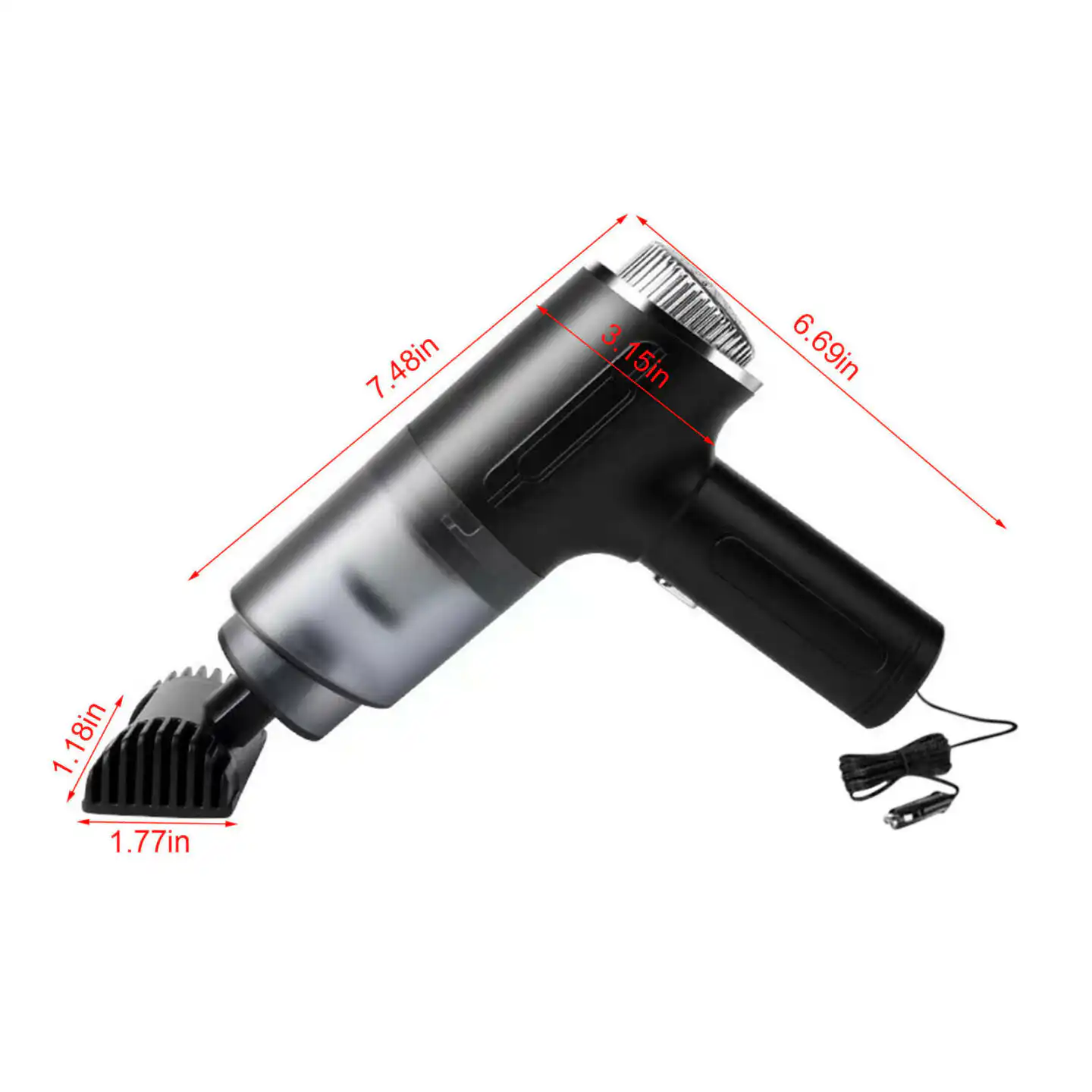 Handheld Car Vacuum Cleaner 12V Powerful Suction: Buy Handheld Car Vacuum Cleaner in Sri Lanka | ido.lk