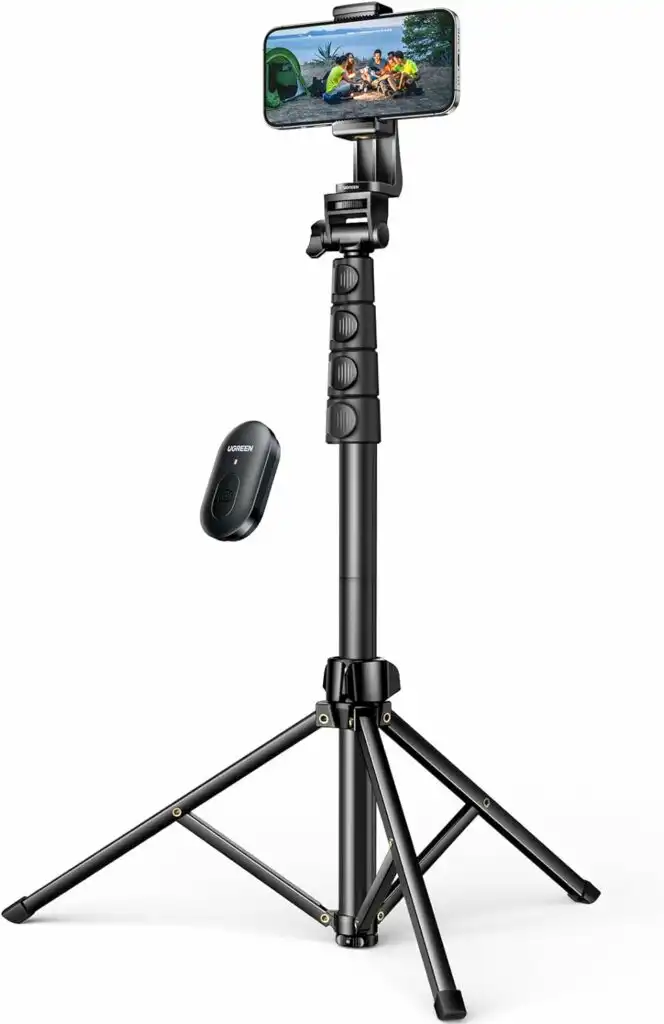 Selfie Stick Tripod with Bluetooth Remote UGreen LP354: Buy Selfie Stick Tripod with Bluetooth Remote in Sri Lanka | ido.lk