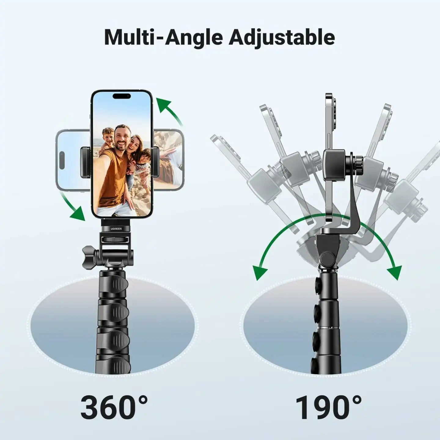 Selfie Stick Tripod with Bluetooth Remote UGreen LP354: Buy Selfie Stick Tripod with Bluetooth Remote in Sri Lanka | ido.lk